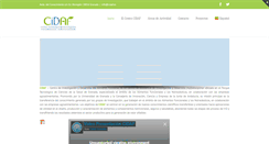 Desktop Screenshot of cidaf.es